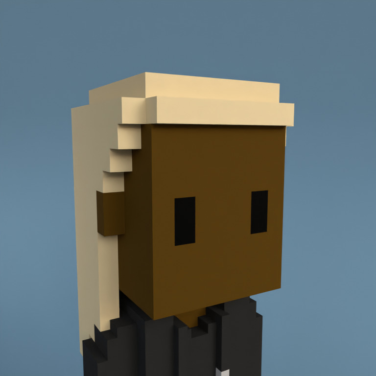 Meebit #7738 — Portrait