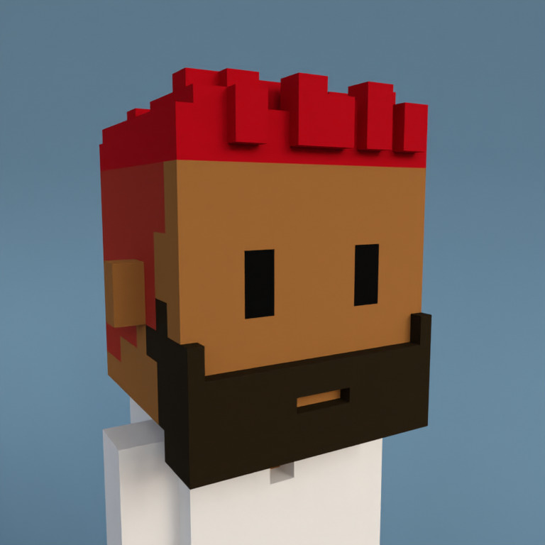 Meebit #7740 — Portrait