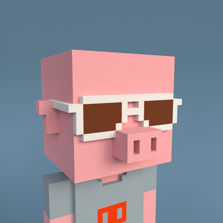 Meebit #7741 — Portrait