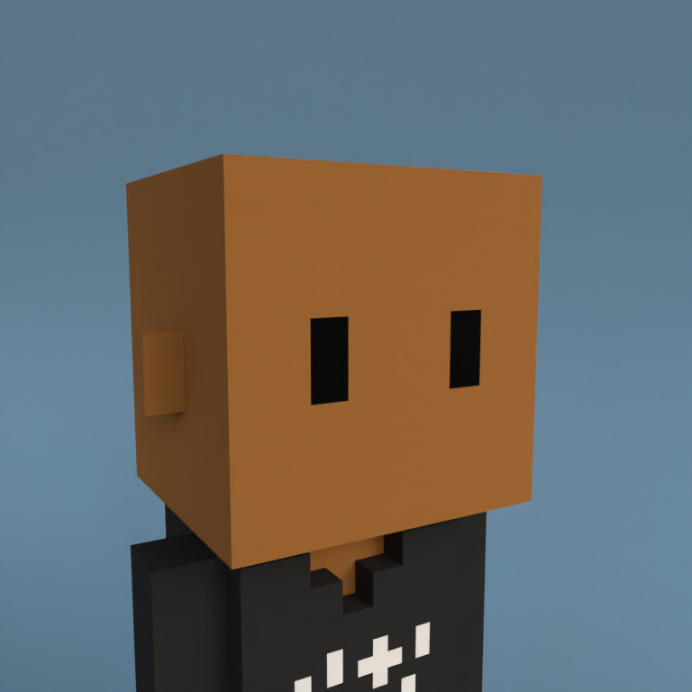 Meebit #7742 — Portrait