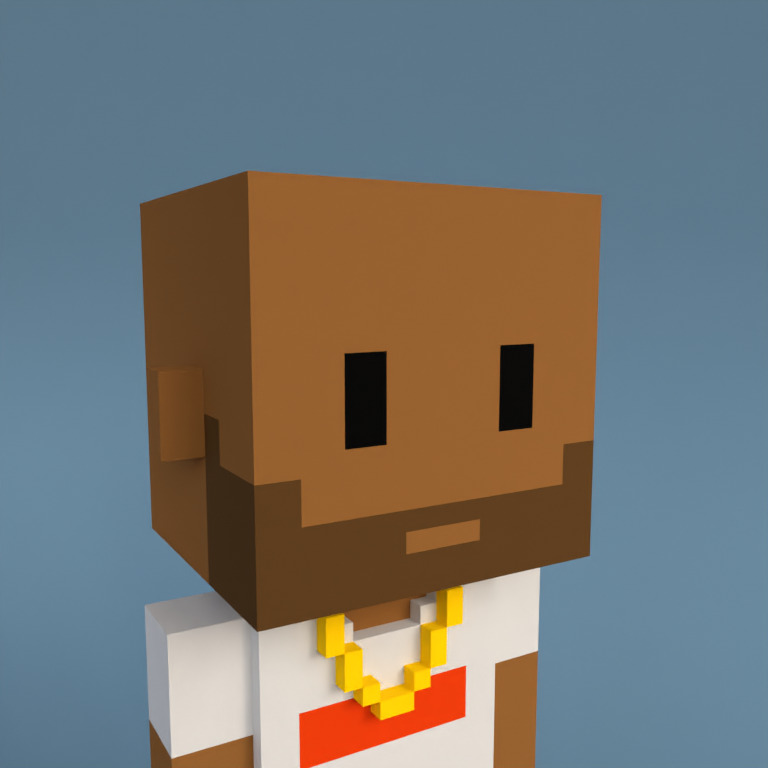 Meebit #7743 — Portrait