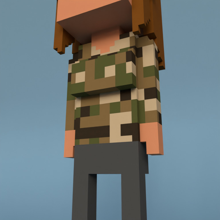 Meebit #7747 — Outfit