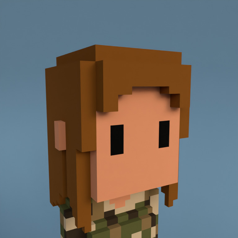 Meebit #7747 — Portrait