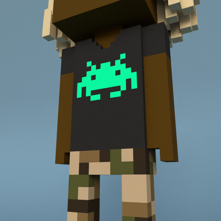 Meebit #7749 — Outfit