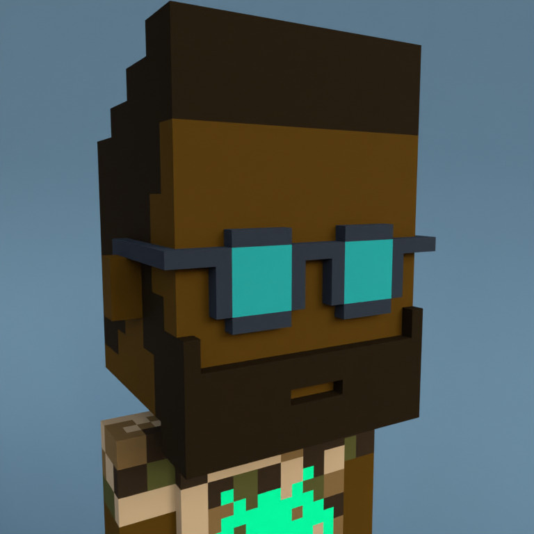 Meebit #7755 — Portrait