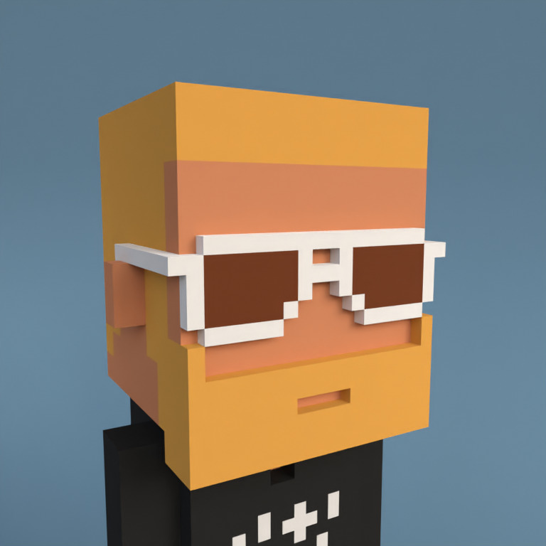 Meebit #7756 — Portrait