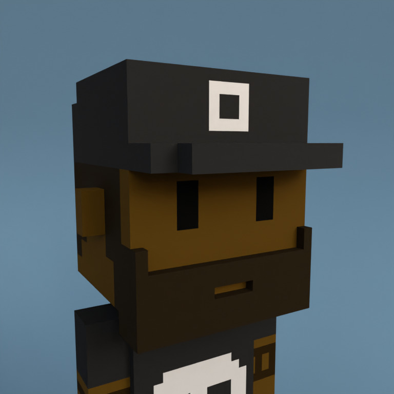Meebit #7758 — Portrait