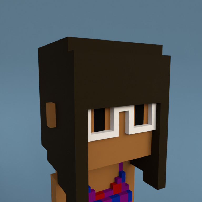 Meebit #7761 — Portrait