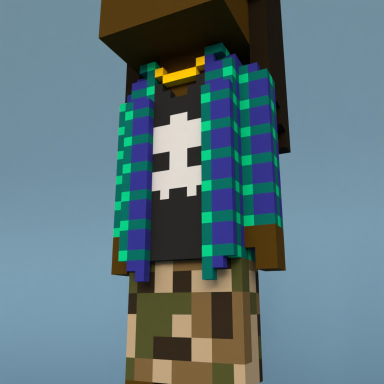Meebit #7762 — Outfit