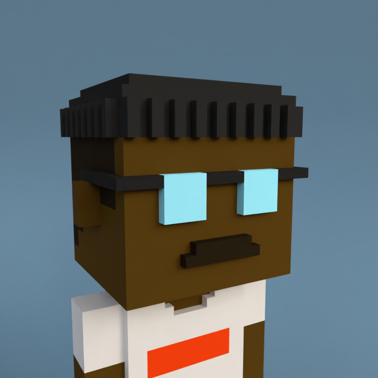 Meebit #7768 — Portrait