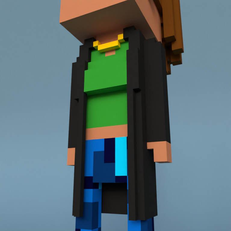 Meebit #7771 — Outfit
