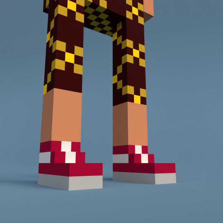 Meebit #7772 — Shoes