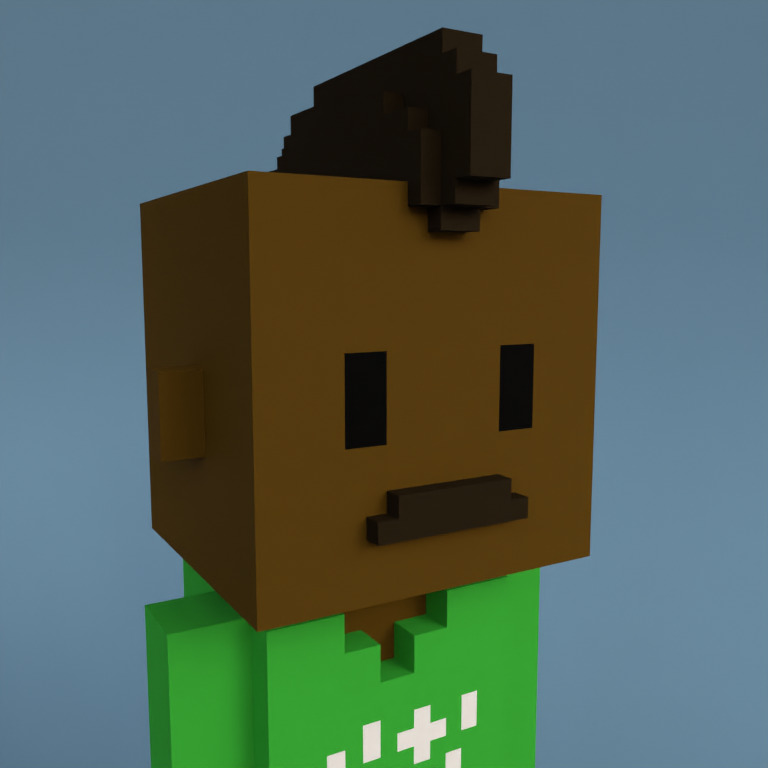 Meebit #7773 — Portrait