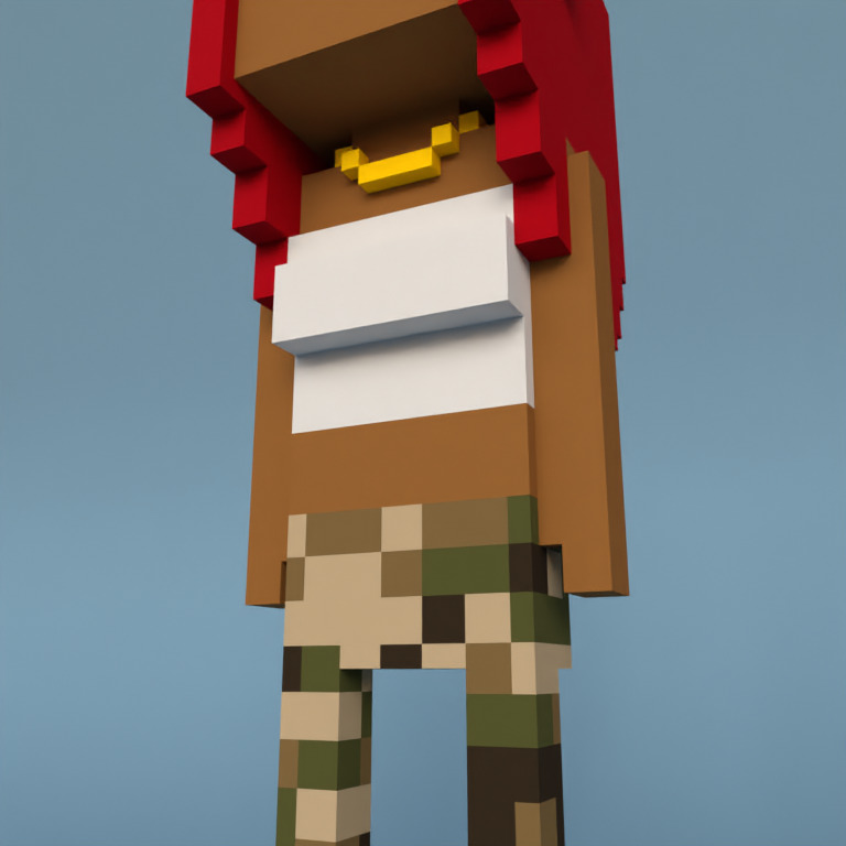 Meebit #7774 — Outfit