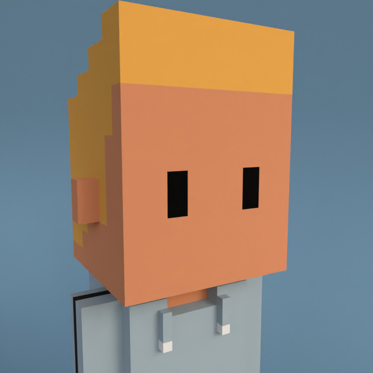 Meebit #7775 — Portrait