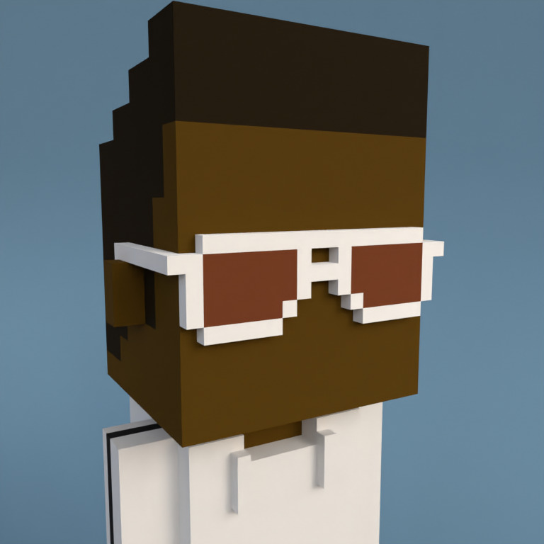 Meebit #7776 — Portrait