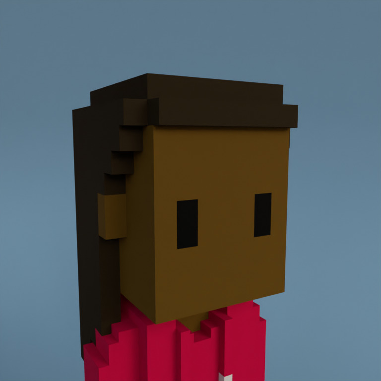 Meebit #7780 — Portrait