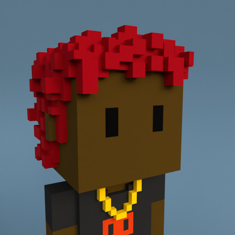 Meebit #7797 — Portrait