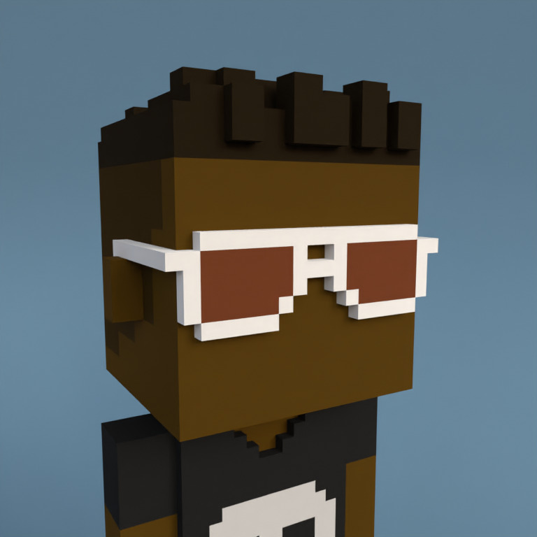 Meebit #7801 — Portrait