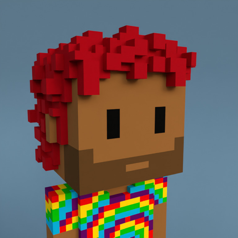 Meebit #7806 — Portrait