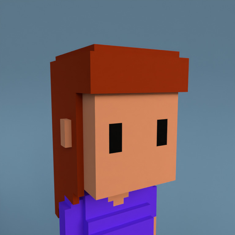 Meebit #7807 — Portrait