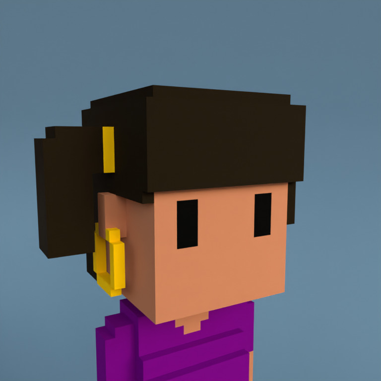 Meebit #7808 — Portrait