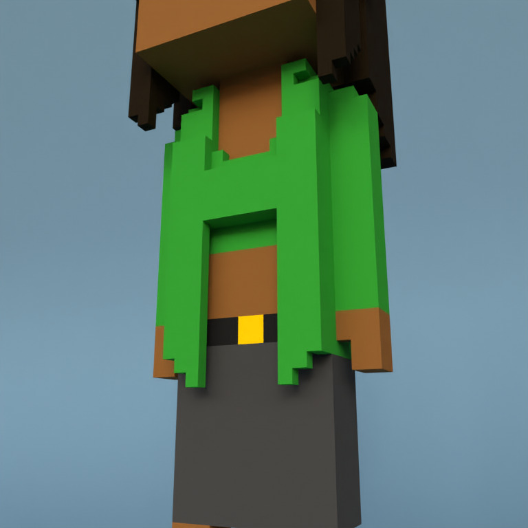 Meebit #7810 — Outfit