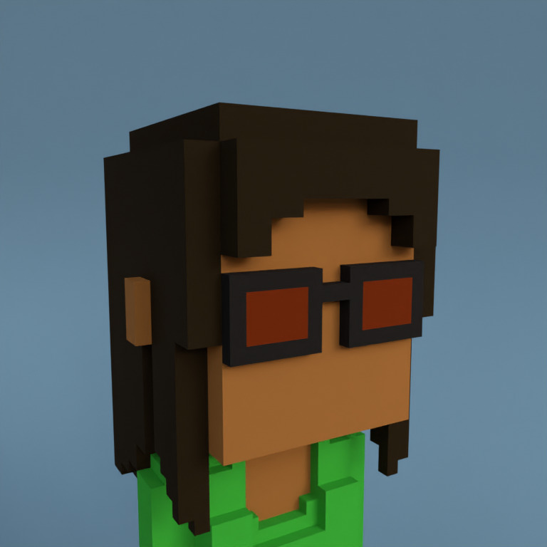 Meebit #7810 — Portrait
