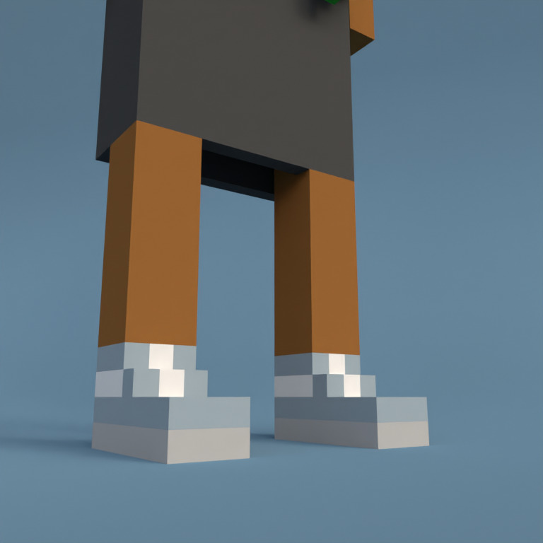 Meebit #7810 — Shoes