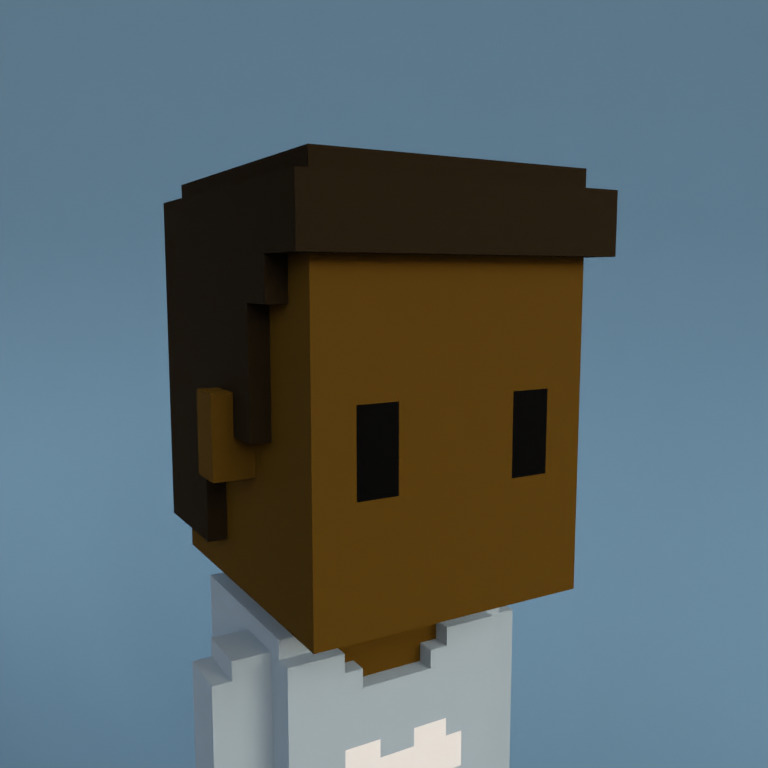 Meebit #7818 — Portrait