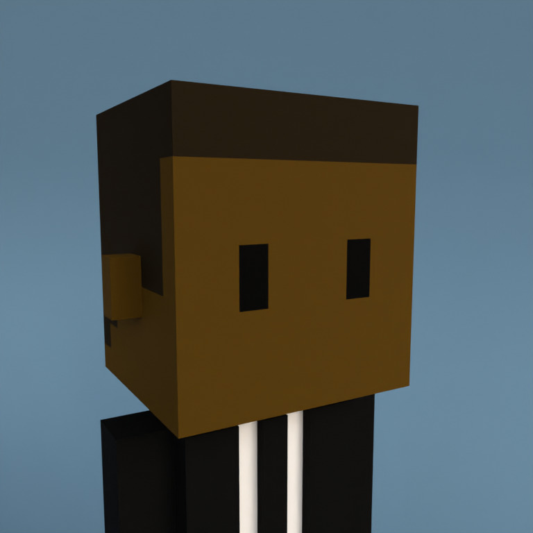 Meebit #7819 — Portrait