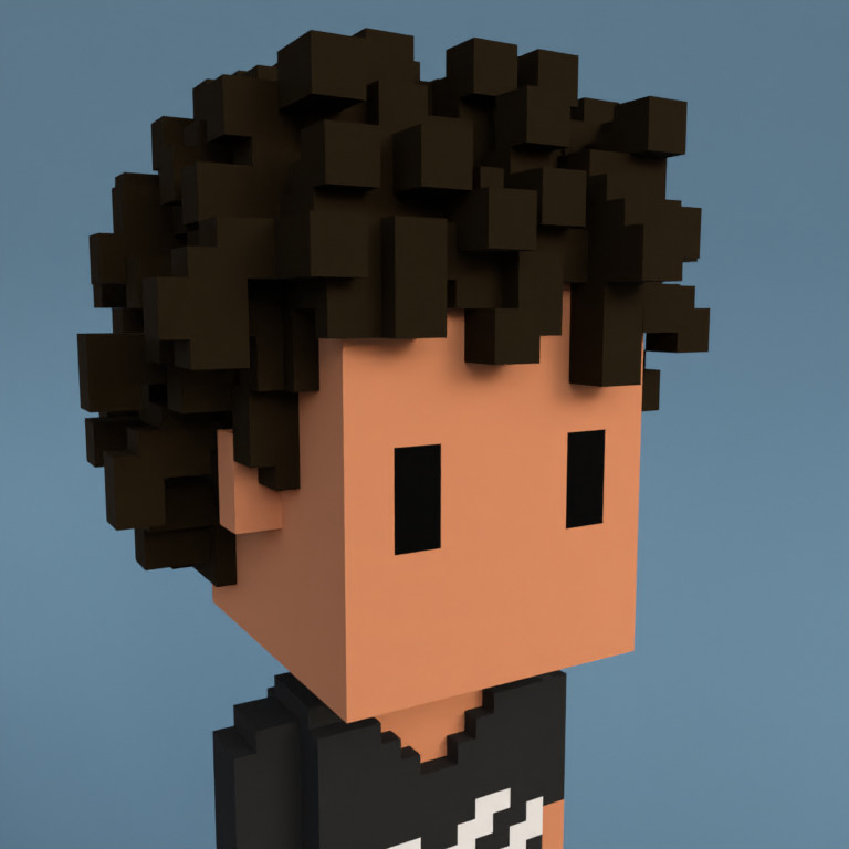 Meebit #7820 — Portrait