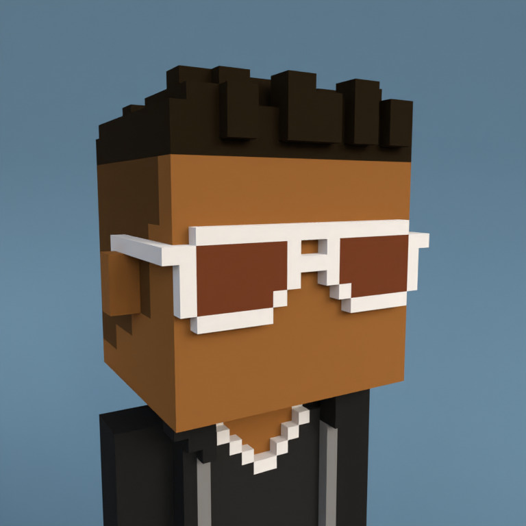Meebit #7821 — Portrait