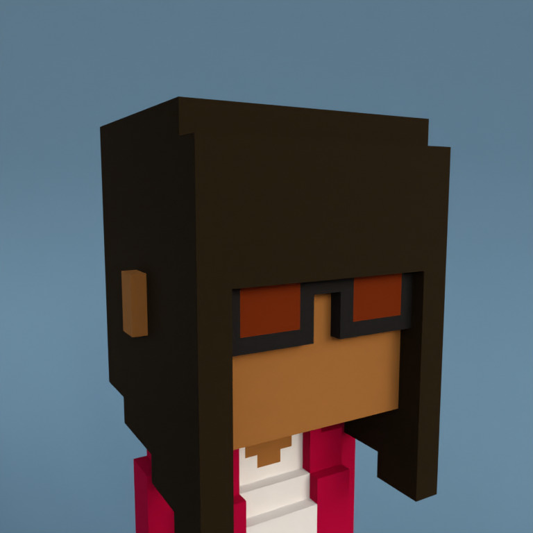 Meebit #7822 — Portrait