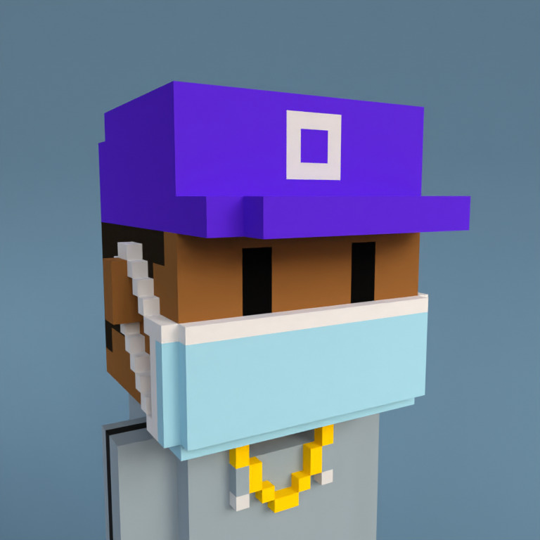 Meebit #7824 — Portrait