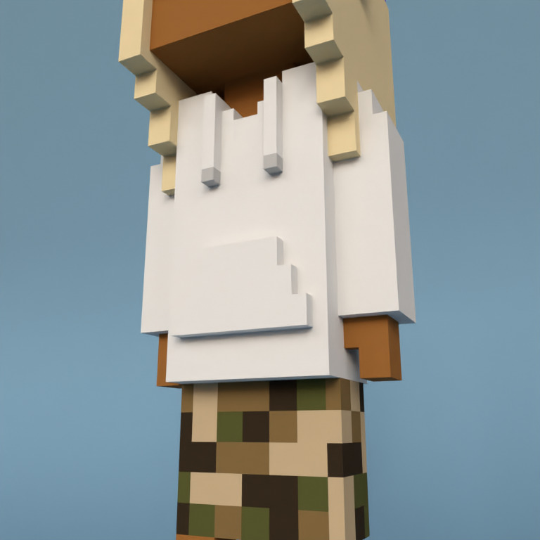 Meebit #7825 — Outfit