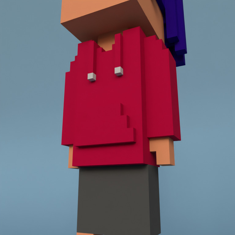 Meebit #7826 — Outfit