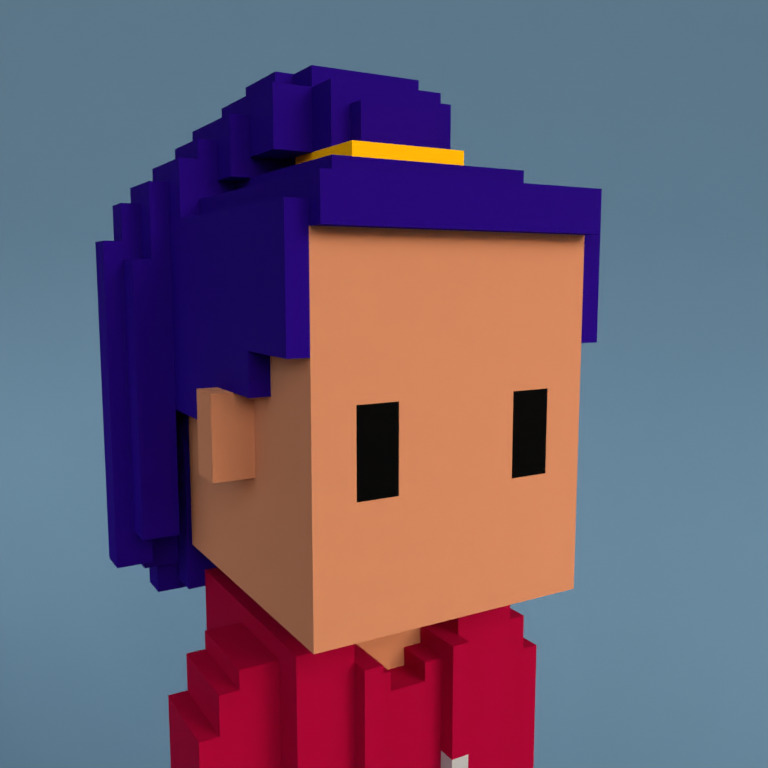 Meebit #7826 — Portrait