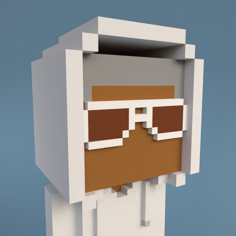 Meebit #7830 — Portrait