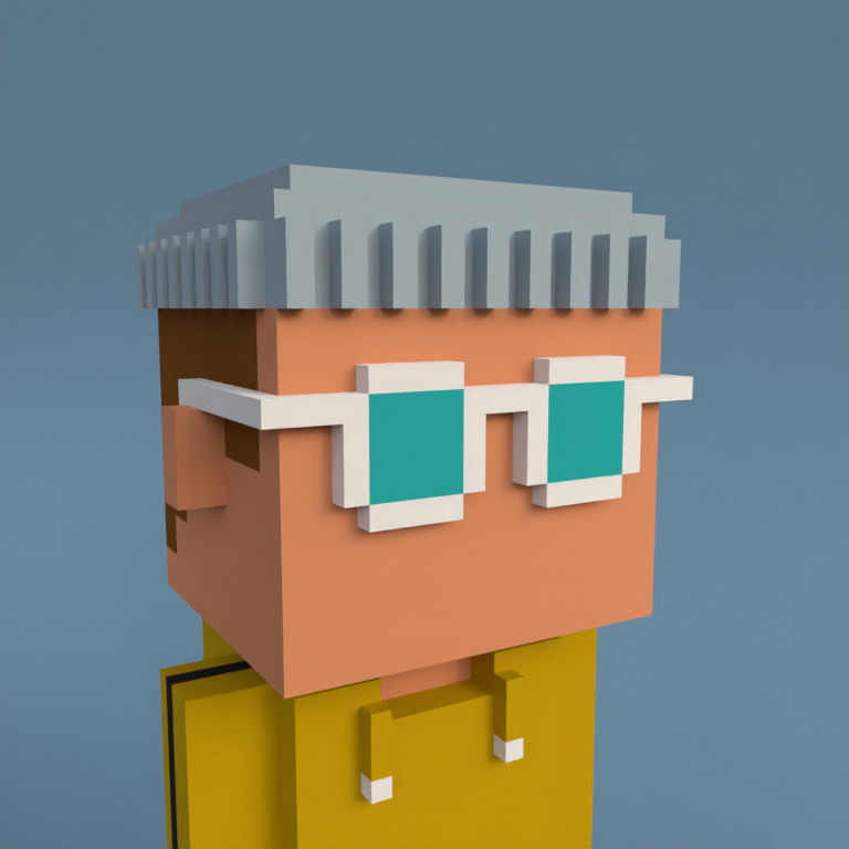 Meebit #7832 — Portrait