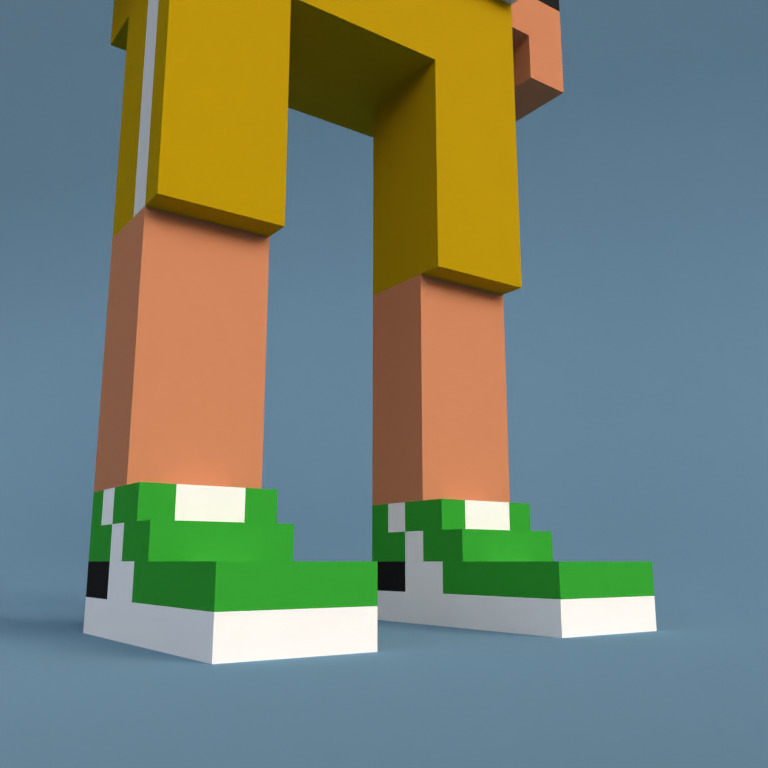 Meebit #7832 — Shoes