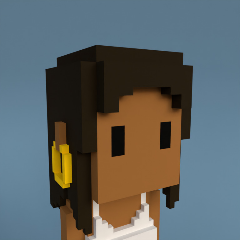 Meebit #7833 — Portrait