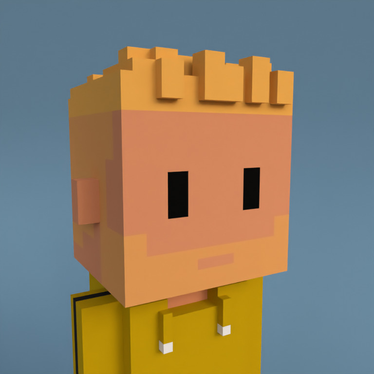 Meebit #7834 — Portrait