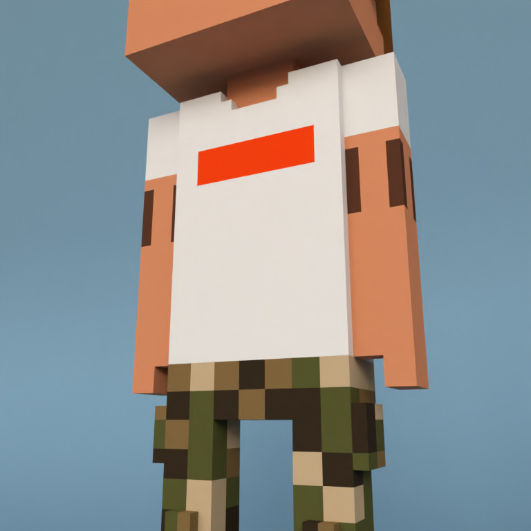 Meebit #7840 — Outfit