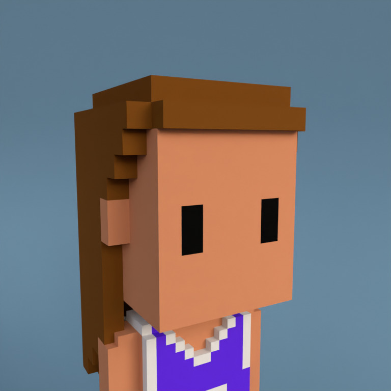 Meebit #7846 — Portrait
