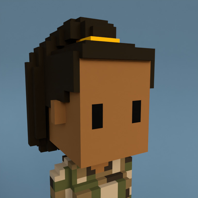 Meebit #7847 — Portrait