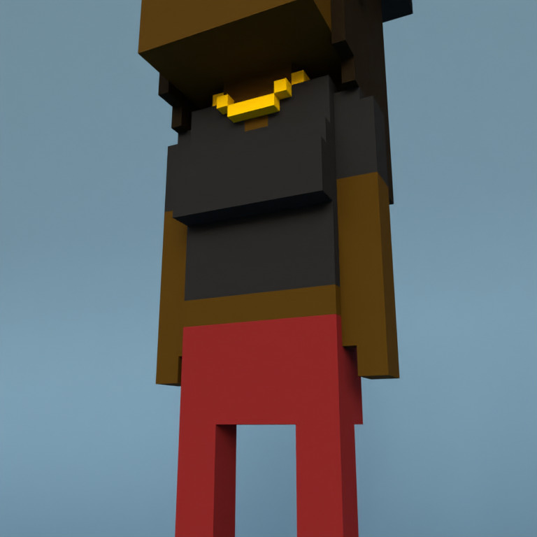 Meebit #7851 — Outfit