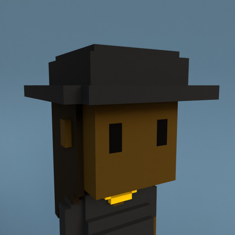 Meebit #7851 — Portrait