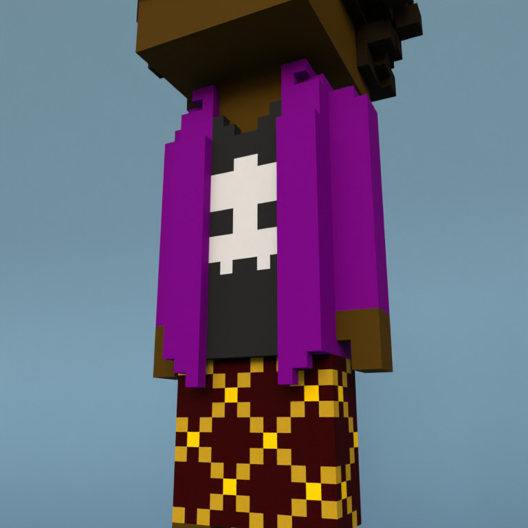 Meebit #7852 — Outfit