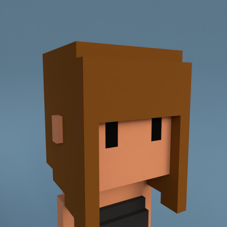 Meebit #7853 — Portrait